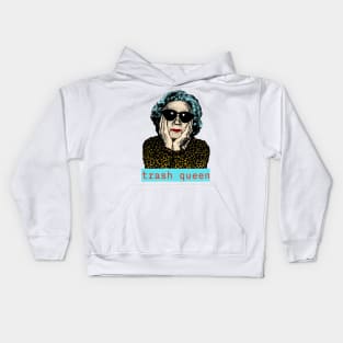 Doris Wishman Trash Queen Kids Hoodie